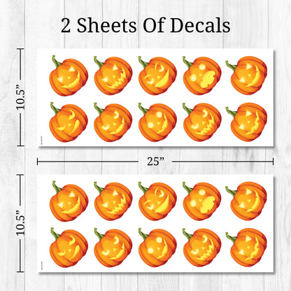 Jack-O-Lanterns Wall Decals