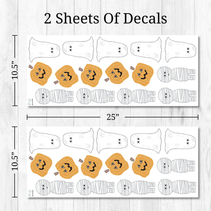 Spooky Friends Wall Decals