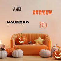Thumbnail for Spooky Phrases Wall Decals