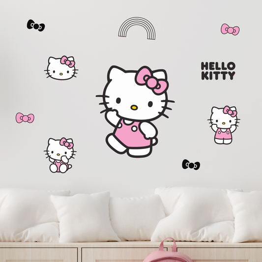Hello Kitty 15" Wall Decal