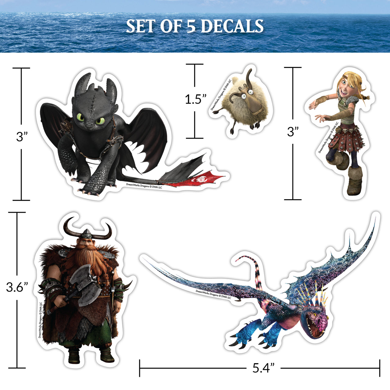 How To Train Your Dragon - Toothless & Friends