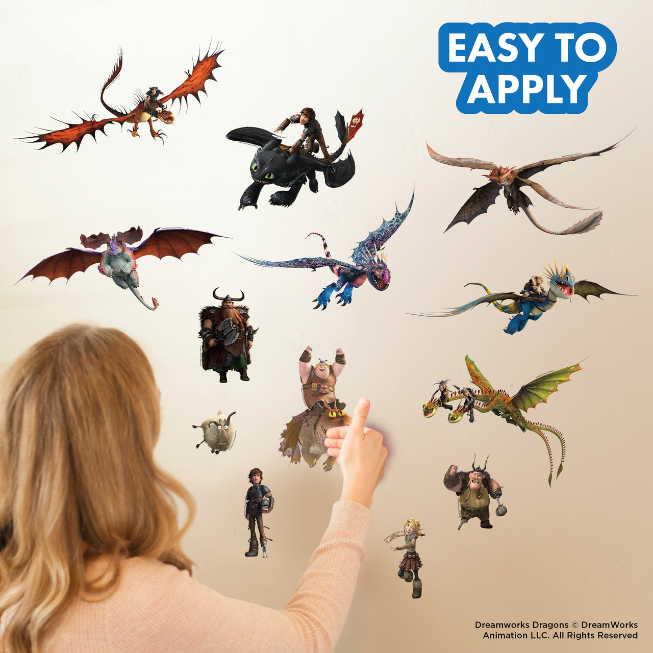 How to Train Your Dragon Wall Decals