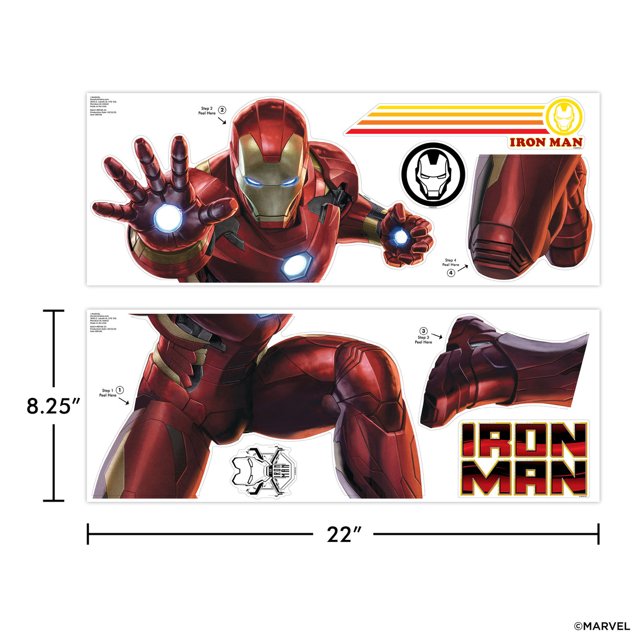 Iron Man Wall Decal