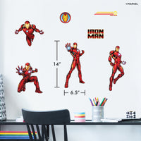 Iron Man Group Wall Decals