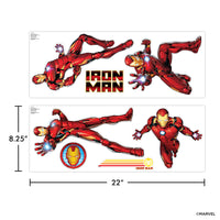 Iron Man Group Wall Decals