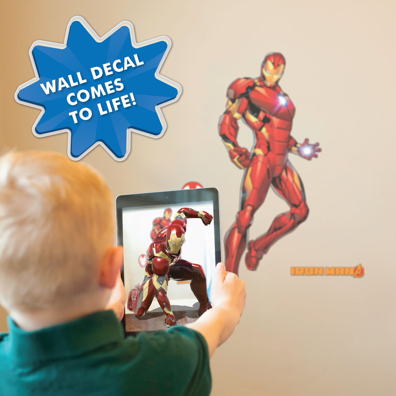 Iron Man Interactive Wall Decal