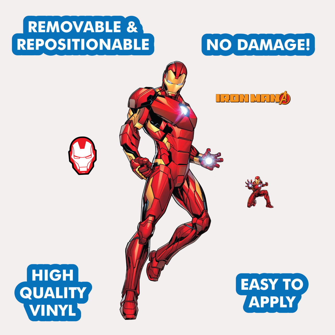 Iron Man Interactive Wall Decal