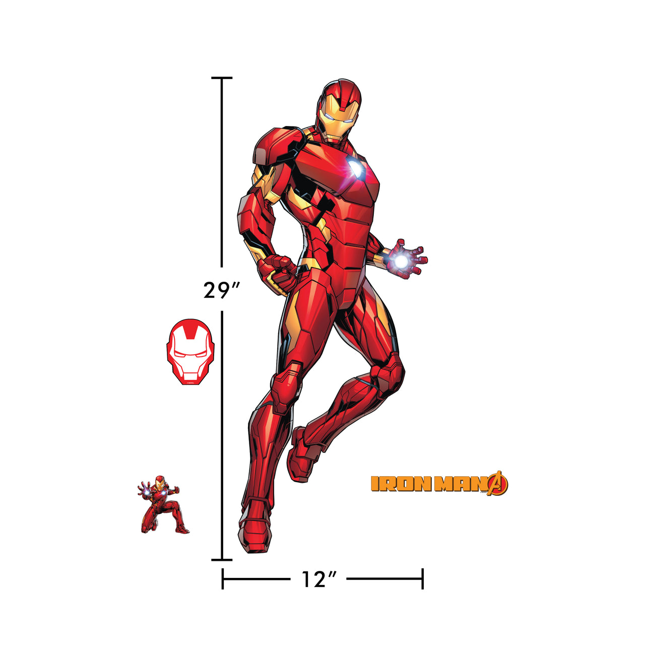 Iron Man Interactive Wall Decal