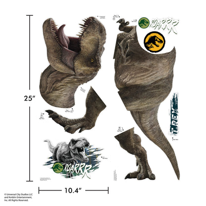 Jurassic Park T-Rex Interactive Wall Decal