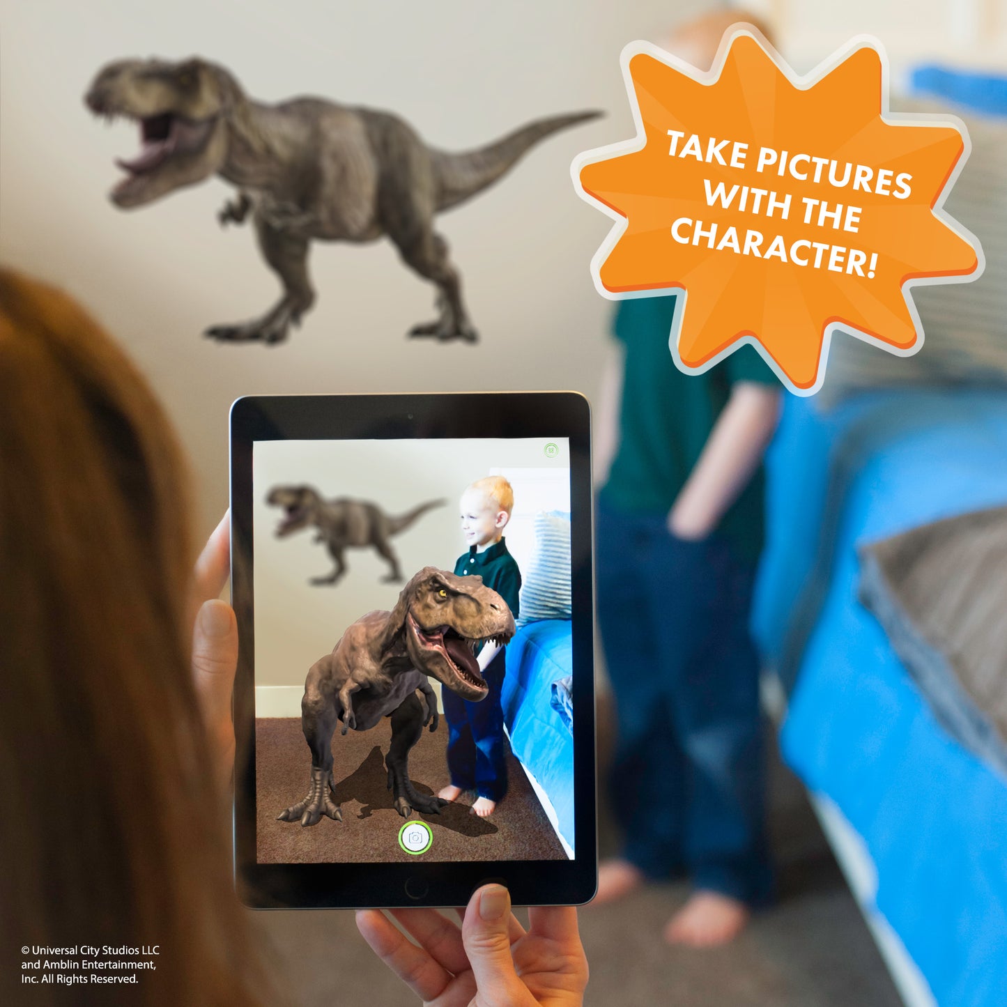 Jurassic Park T-Rex Interactive Wall Decal
