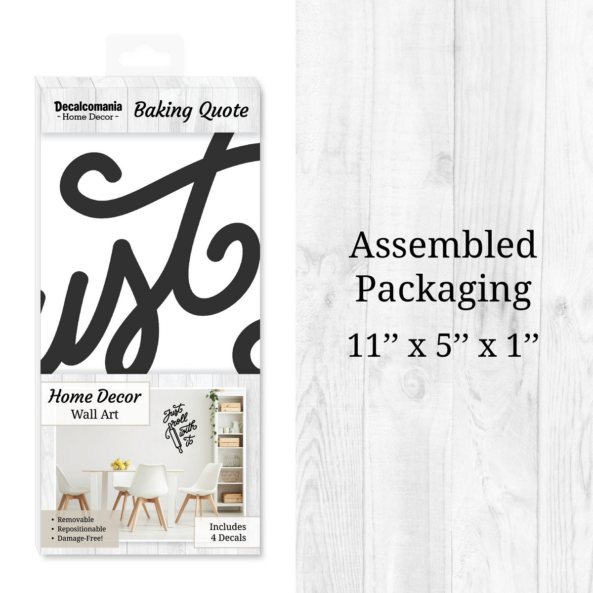 Just Roll With It Kitchen Wall Decal