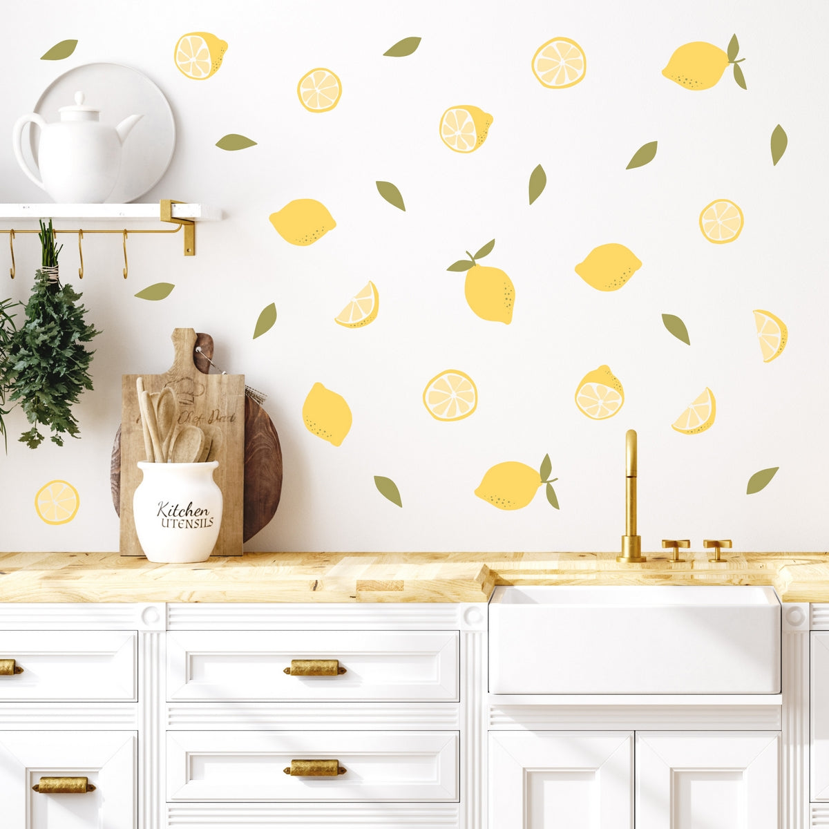Kitchen Lemons Wall Decals