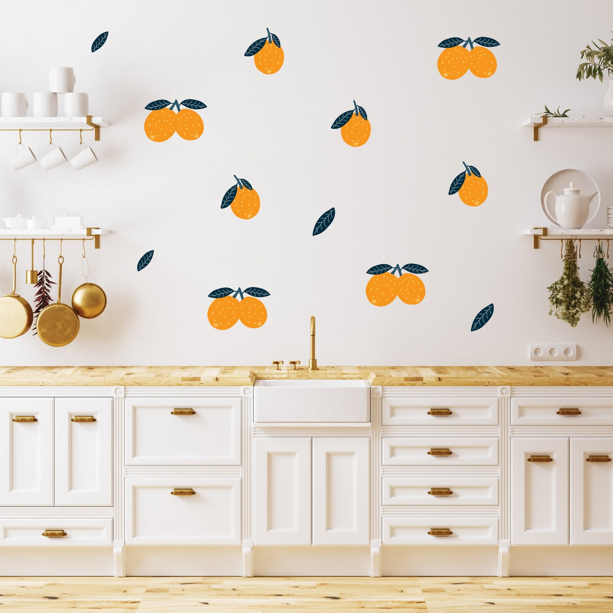 Oranges Wall Decals