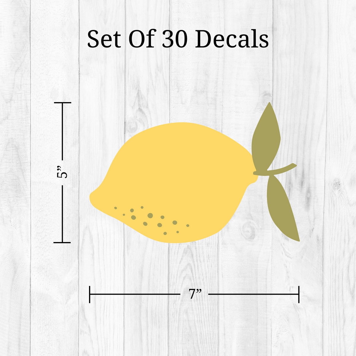 Kitchen Lemons Wall Decals