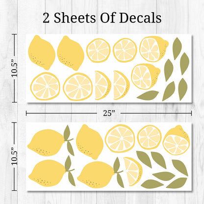 Kitchen Lemons Wall Decals