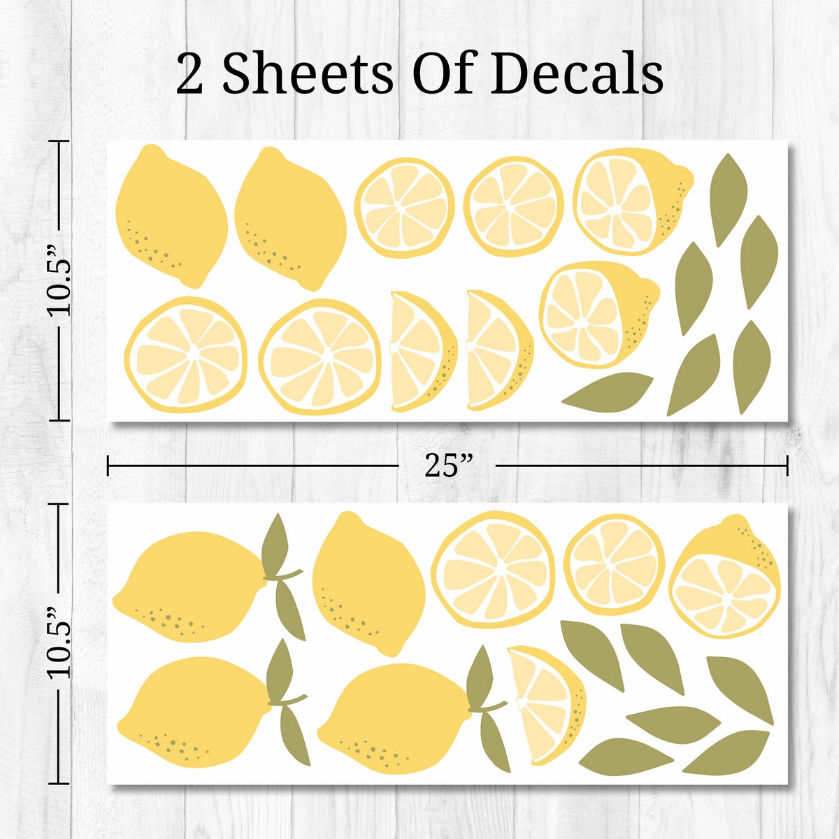 Kitchen Lemons Wall Decals
