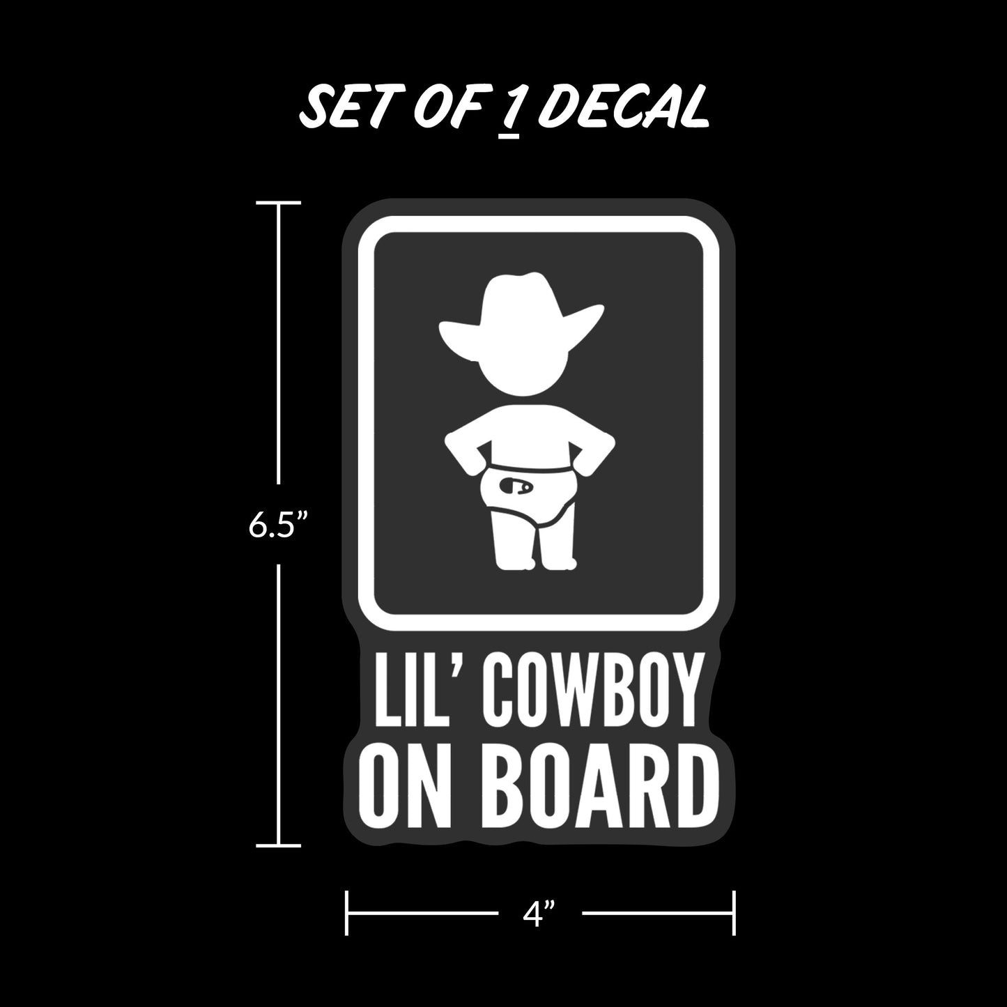 Lil' Cowboy on Board