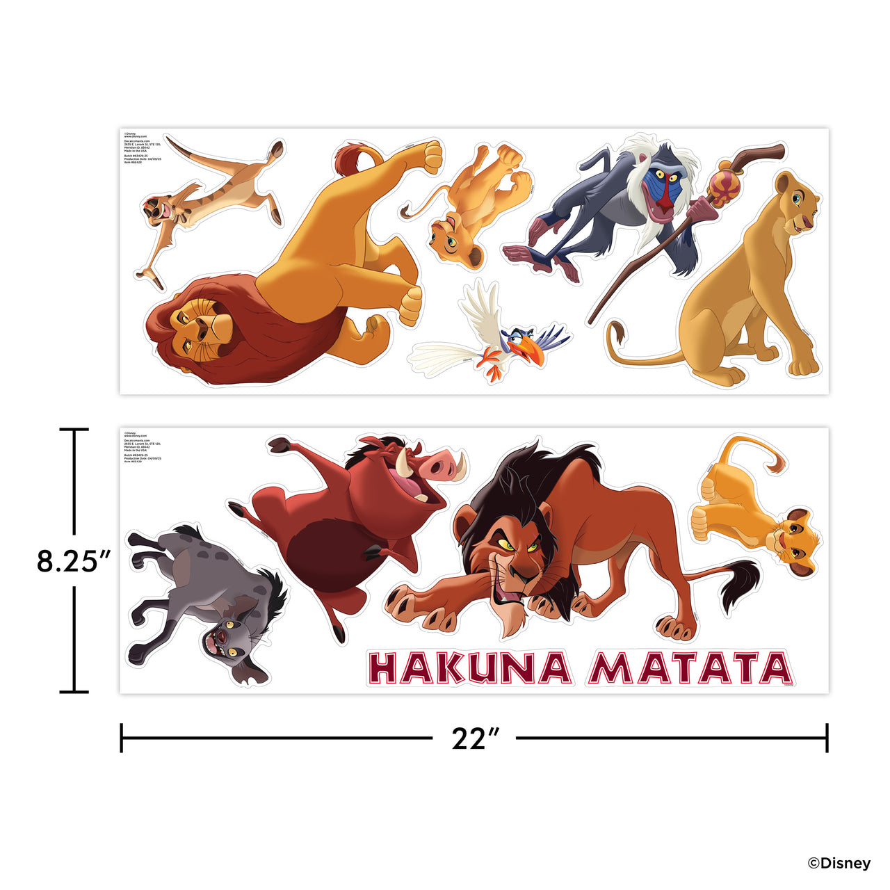 The Lion King Wall Decals – Decalcomania