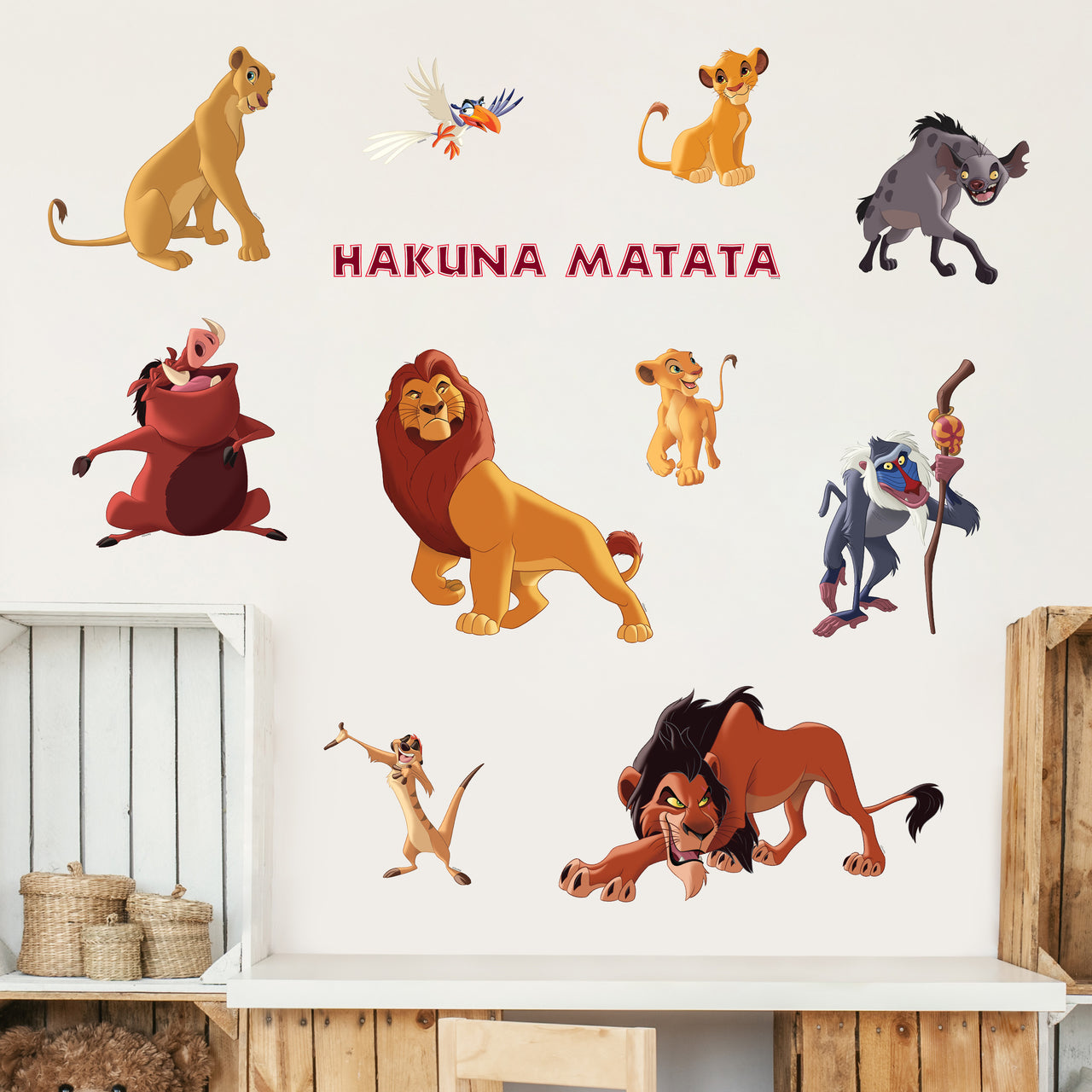 The Lion King Wall Decals – Decalcomania