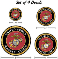 Thumbnail for U.S. Marine Corps Logos 4 Pc