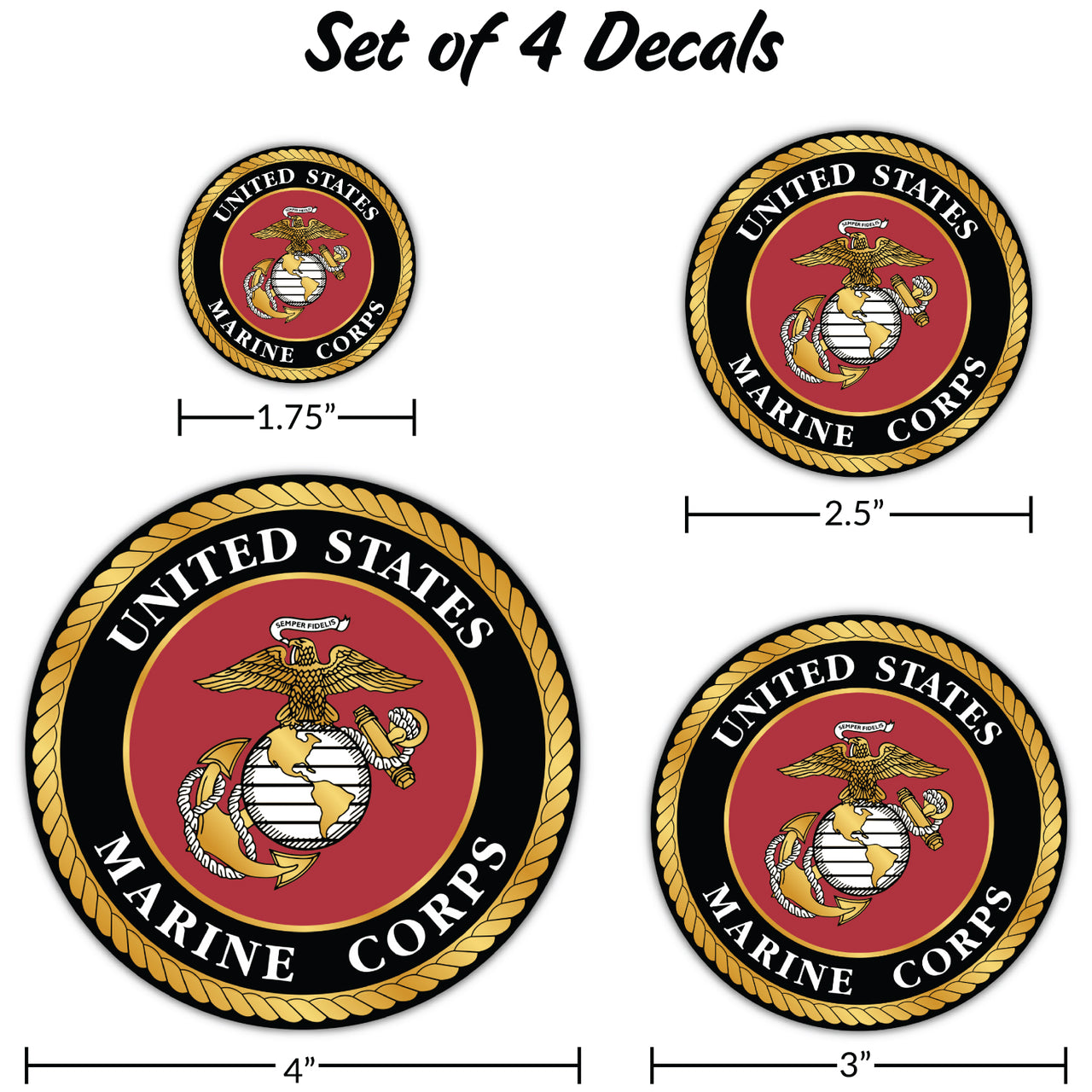 U.S. Marine Corps Decal Pack