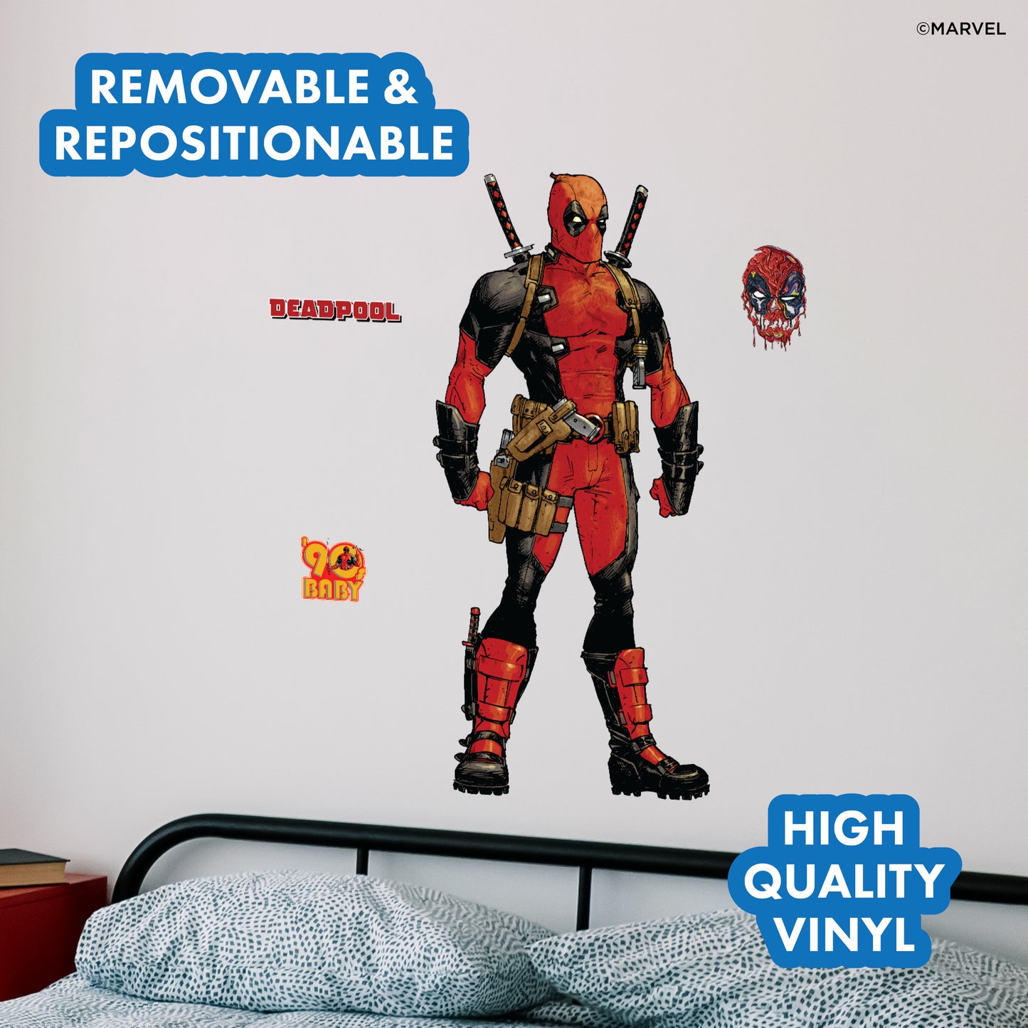 Deadpool Wall Decal