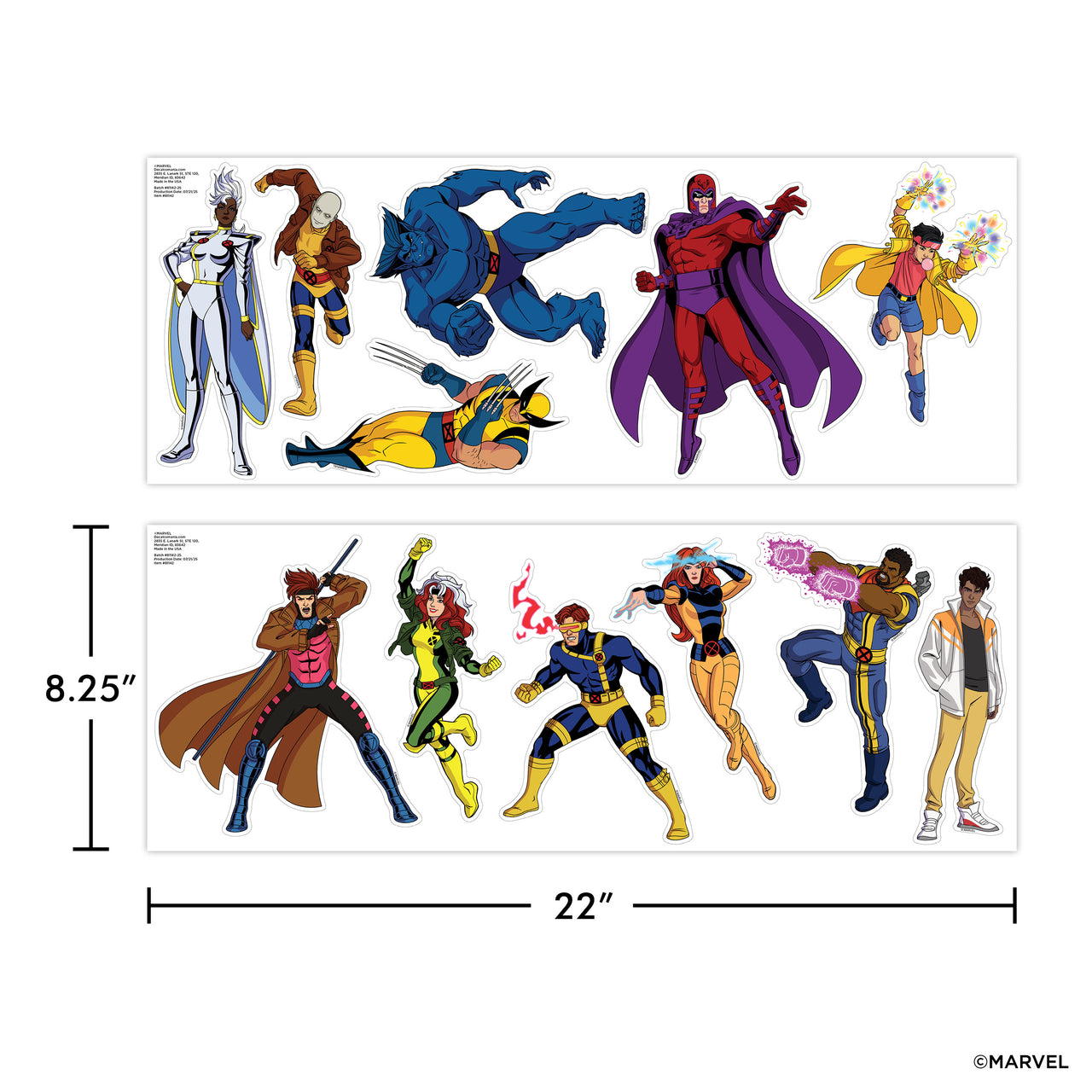 X-Men Group Wall Decals