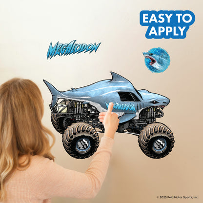 Monster Jam Megalodon Wall Decal