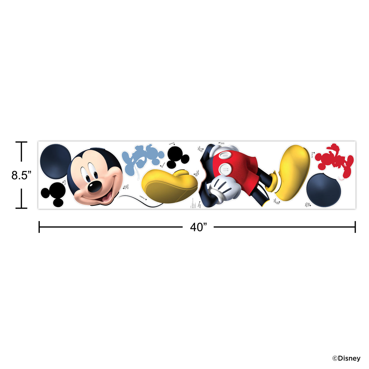 Mickey Mouse Wall Decal