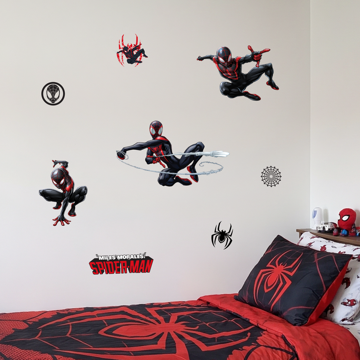 Miles Morales Group Wall Decals