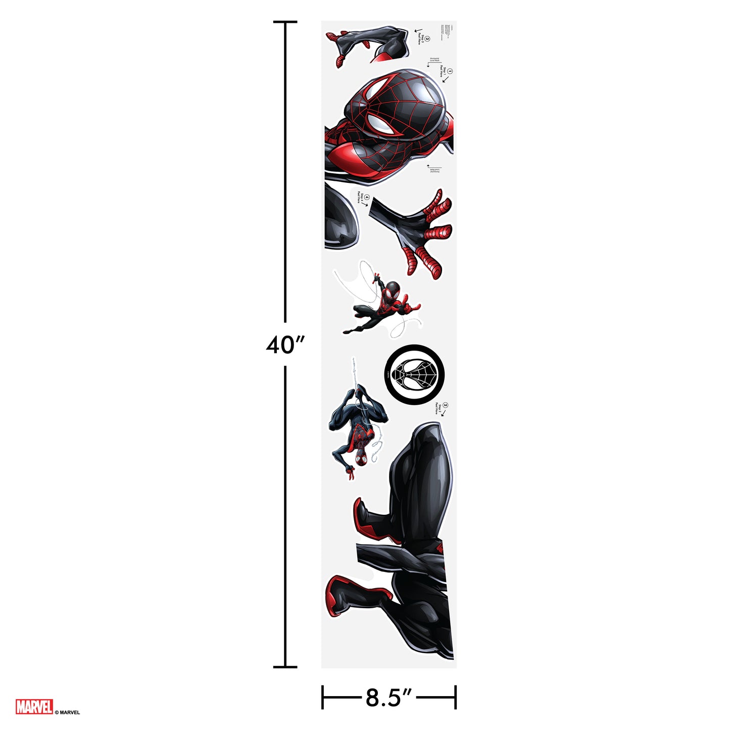 Miles Morales Interactive Wall Decal