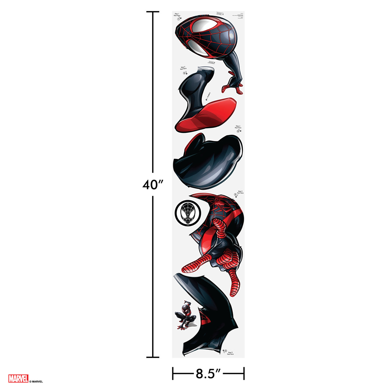 Miles Morales Interactive Wall Decal