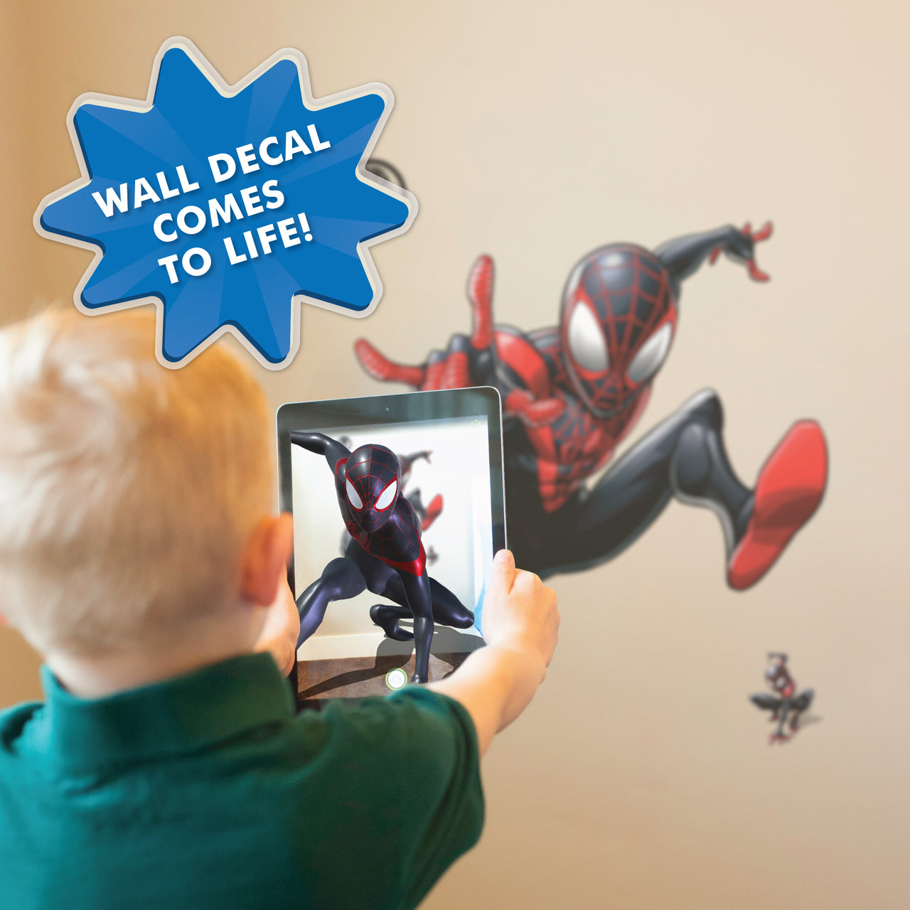 Miles Morales Interactive Wall Decal