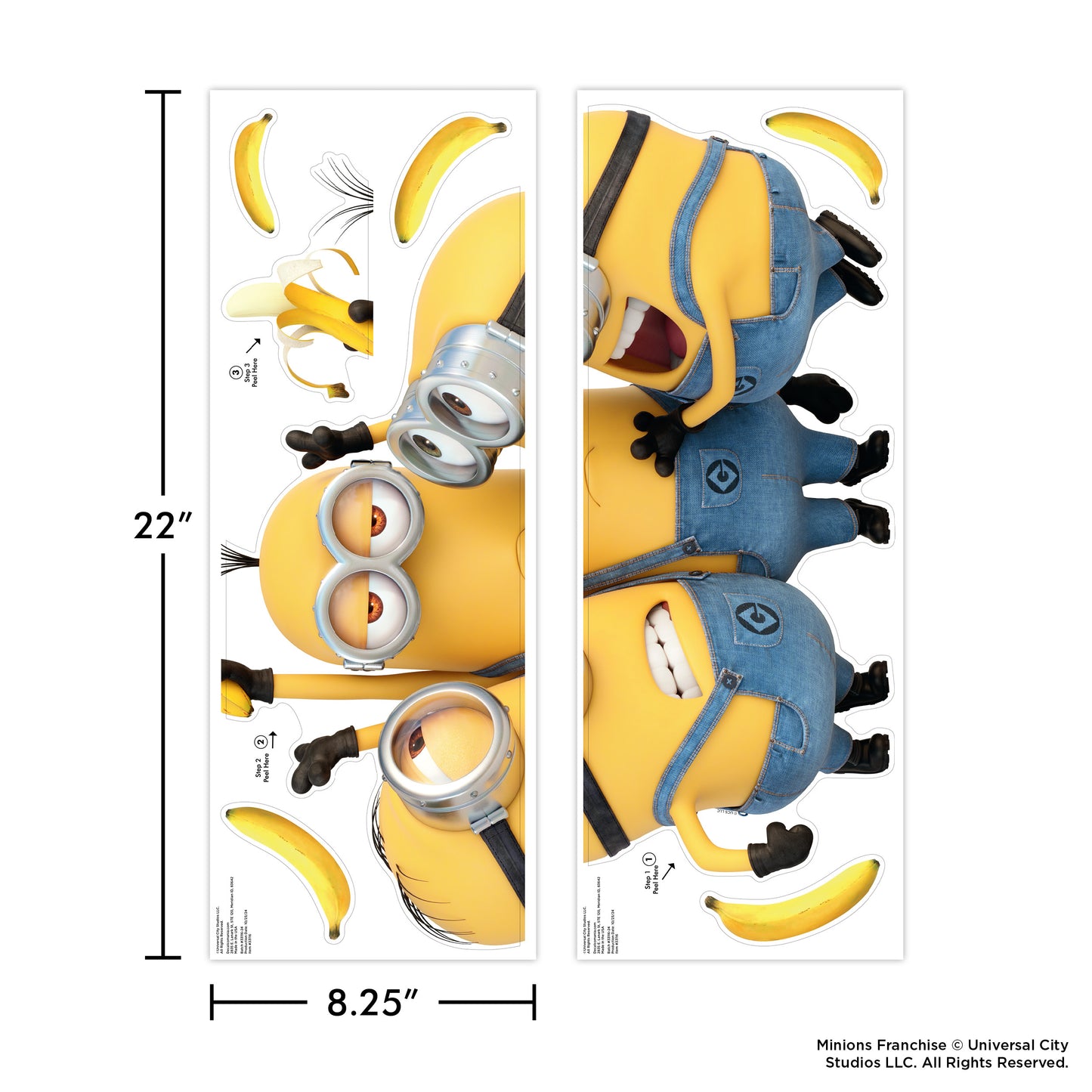 Minions Group Wall Decal