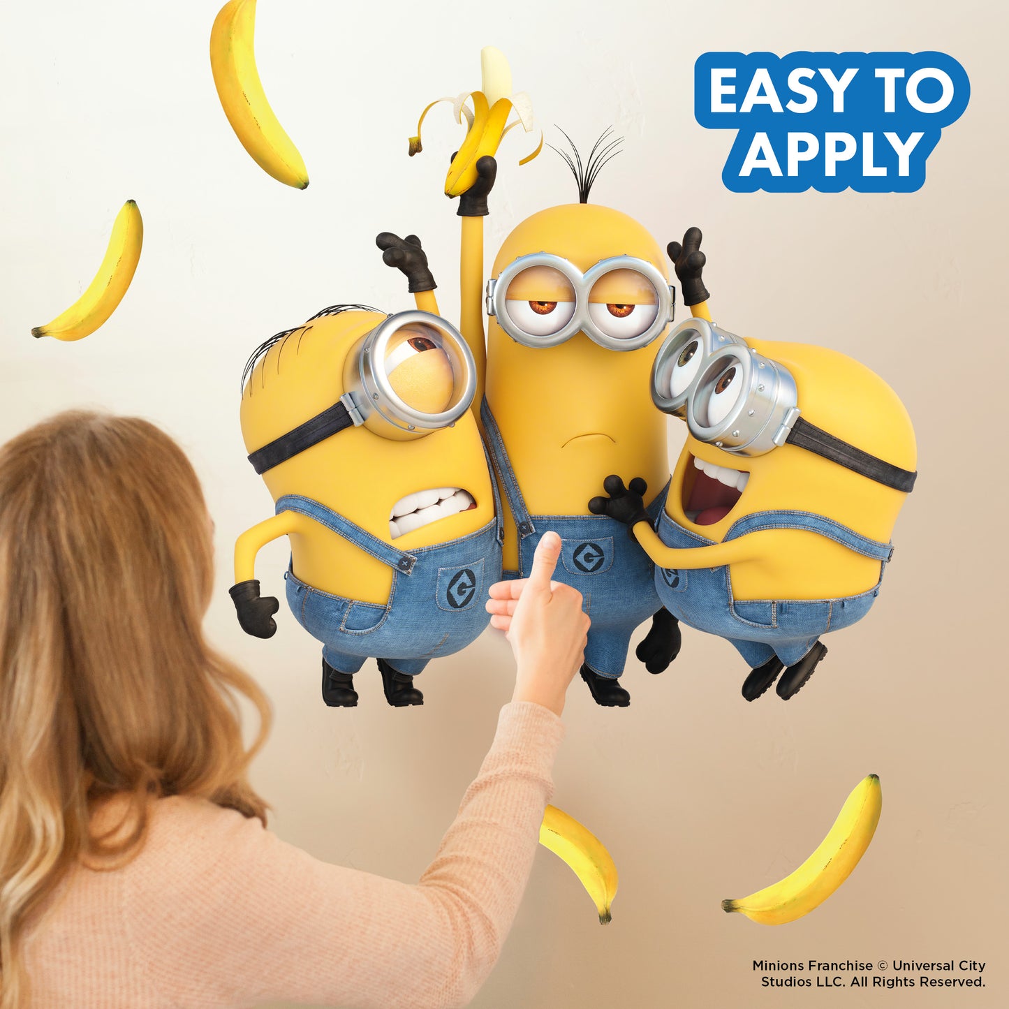 Minions Group Wall Decal