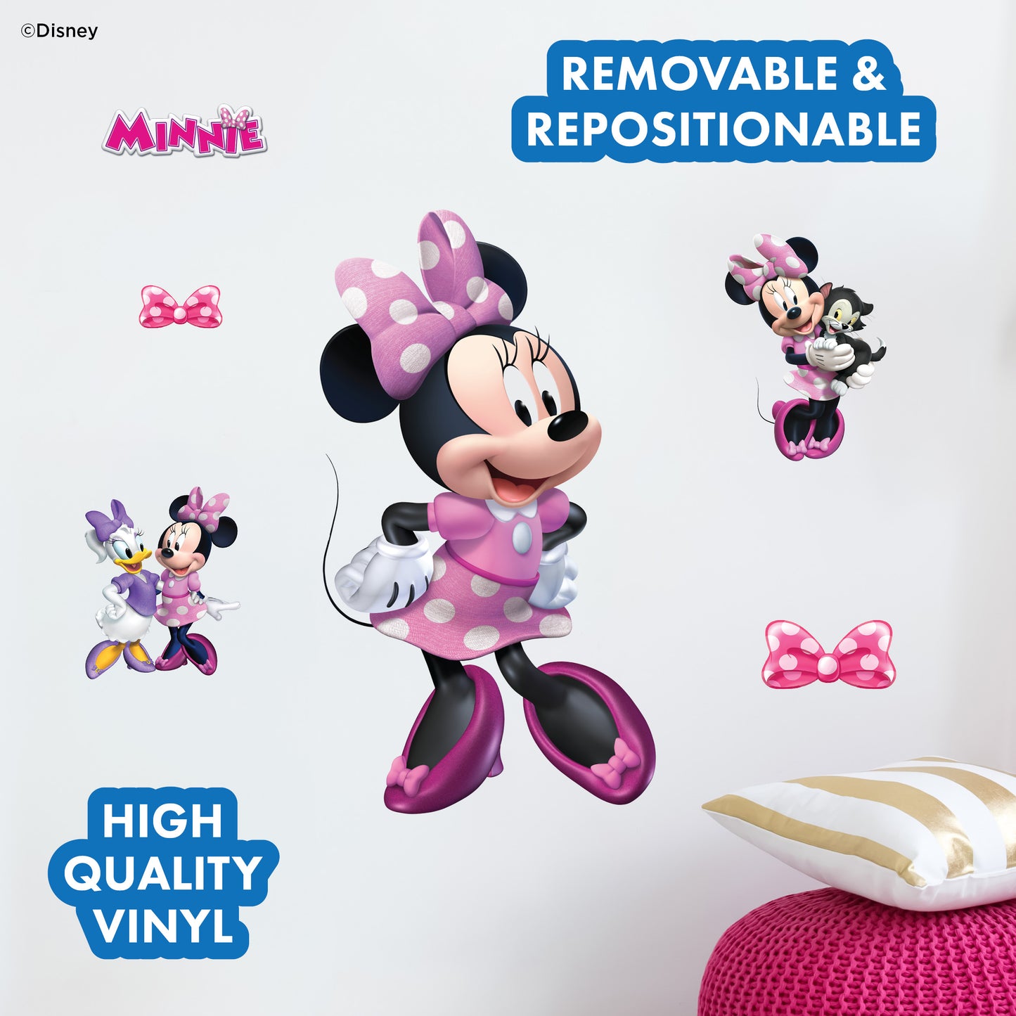 Minnie Mouse Wall Decal