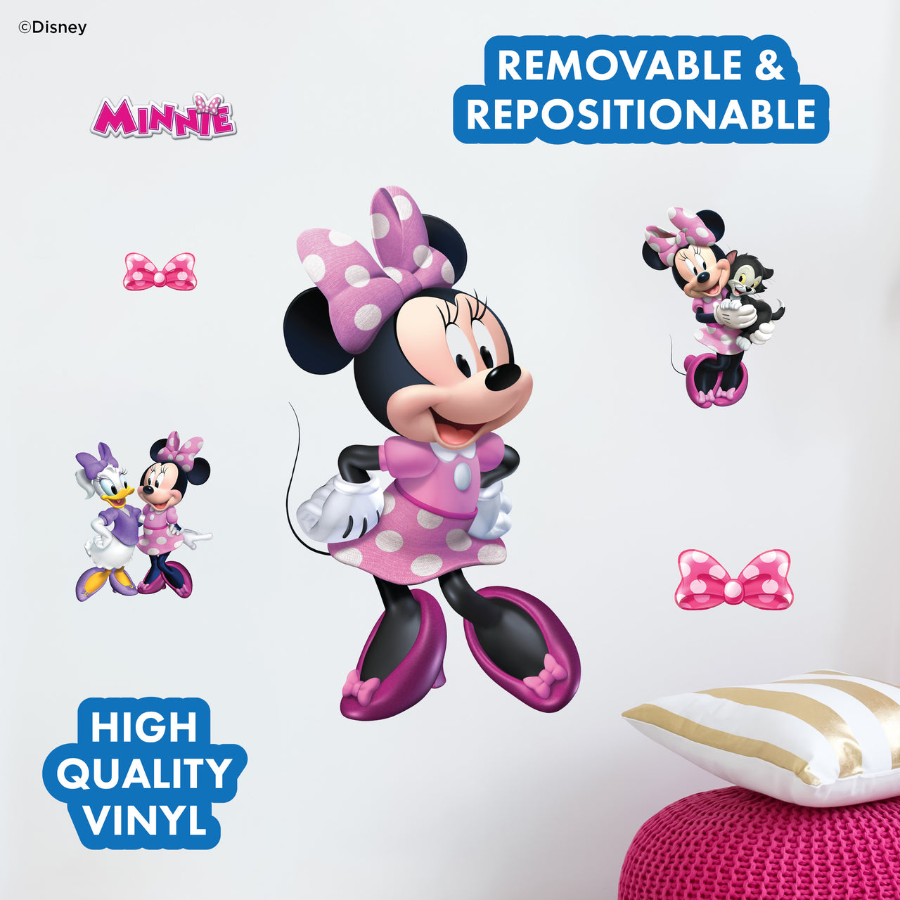 Minnie Mouse Wall Decal