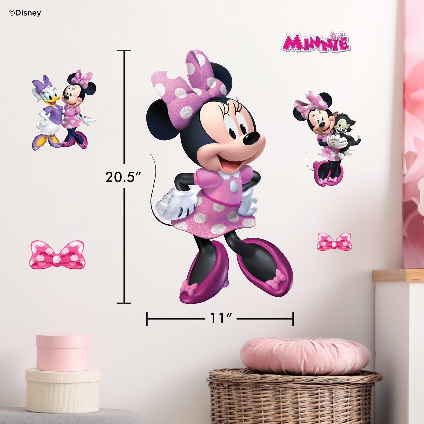Minnie Mouse Wall Decal