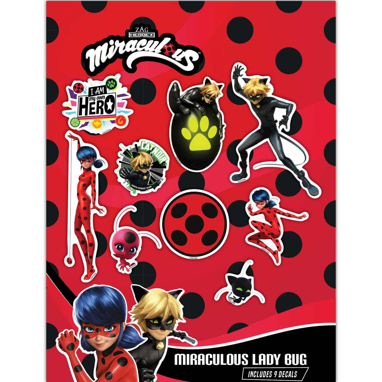 Miraculous Ladybug Value Pack Decals