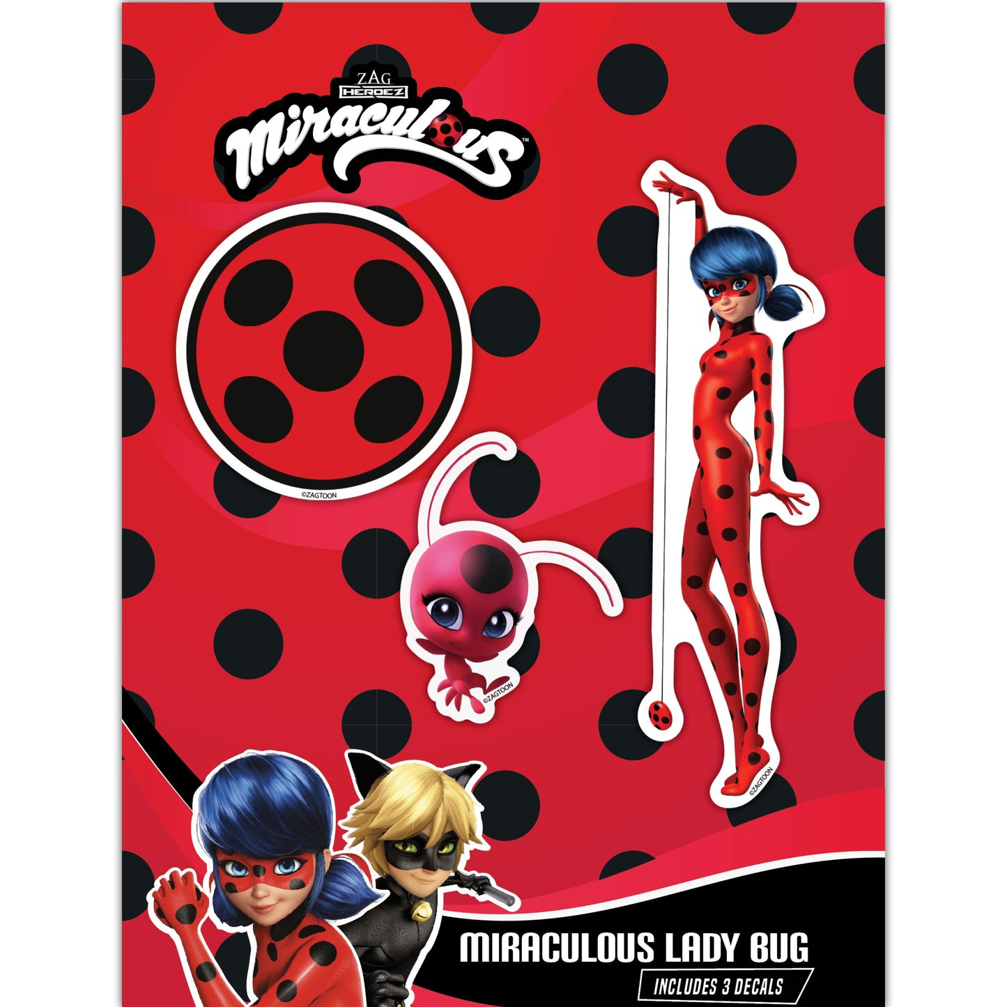 Miraculous Ladybug Decals