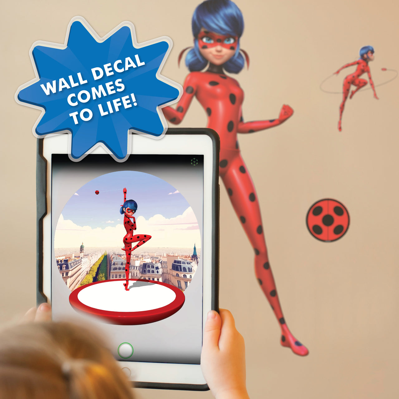 Miraculous Ladybug Interactive Wall Decal