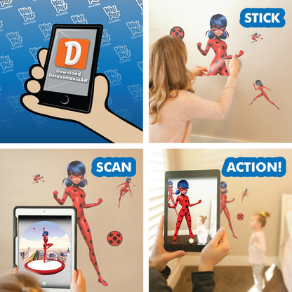 Miraculous Ladybug Interactive Wall Decal