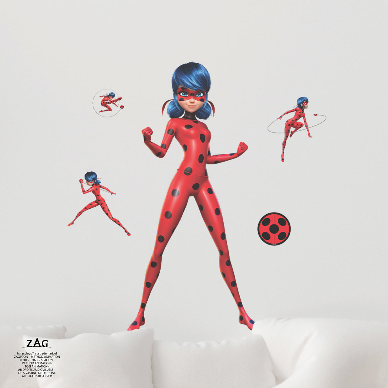 Miraculous Ladybug Interactive Wall Decal