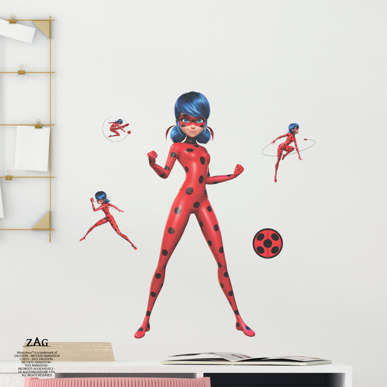 Miraculous Ladybug Interactive Wall Decal