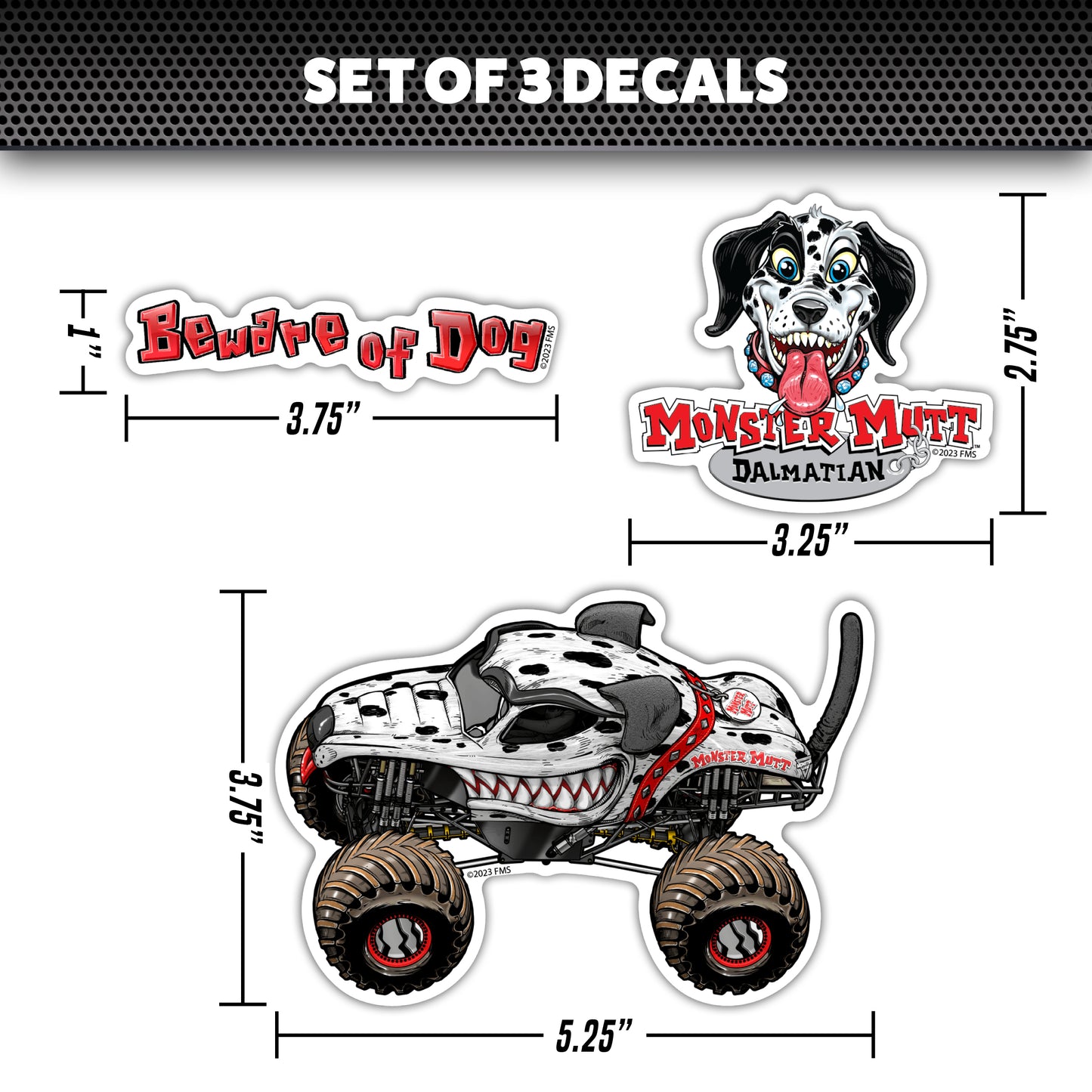 Monster Jam Monster Mutt Dalmatian Value Pack