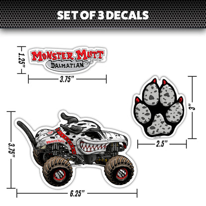 Monster Jam Monster Mutt Dalmatian Value Pack