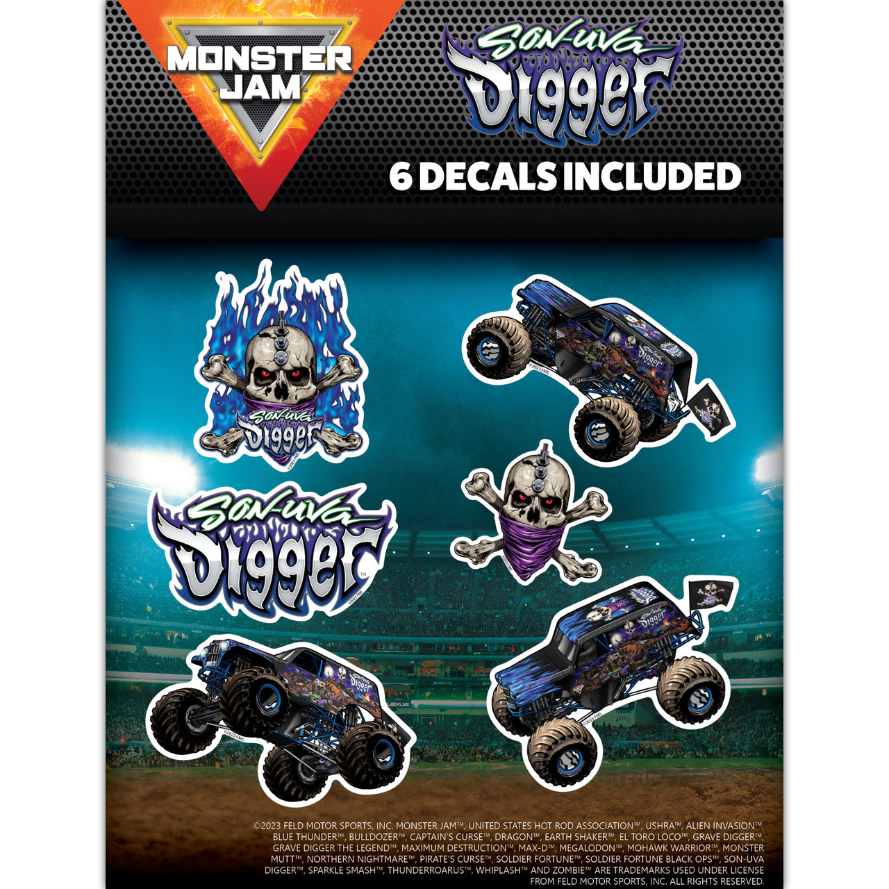 Monster Jam Son-Uva Digger Value Pack