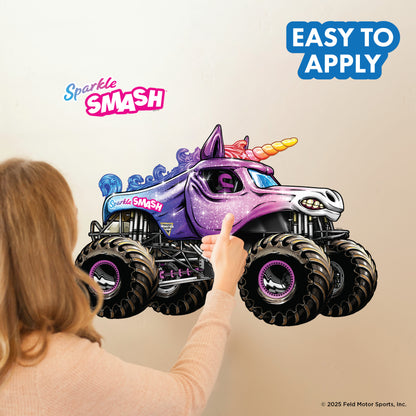 Monster Jam Sparkle Smash Wall Decal