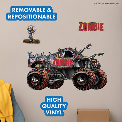Monster Jam Zombie Wall Decal
