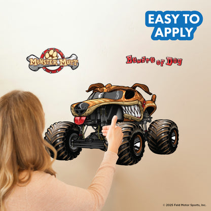 Monster Jam Monster Mutt Wall Decal